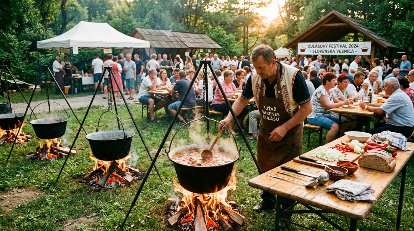 Pozvánka na kultúrne leto - súťaž vo varení gulášu
