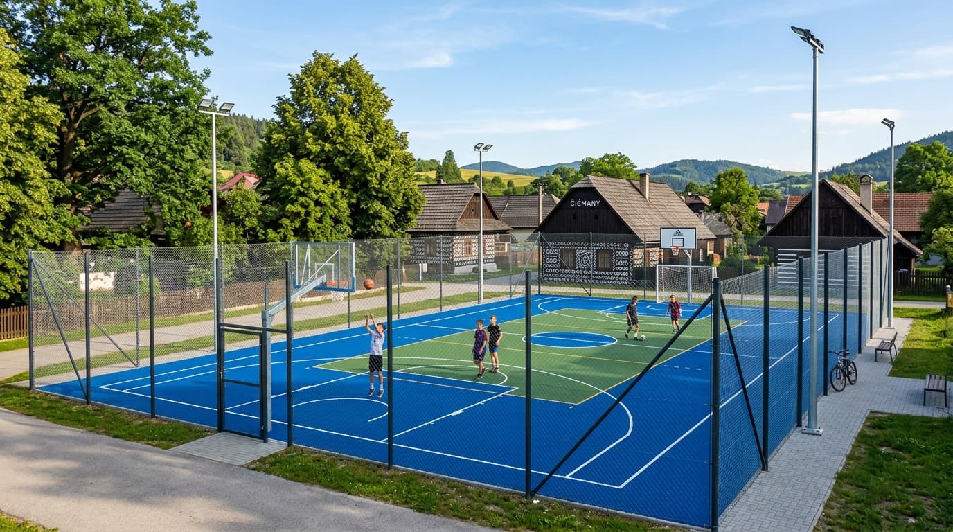 Výstavba nového multifunkčného ihriska v našej obci