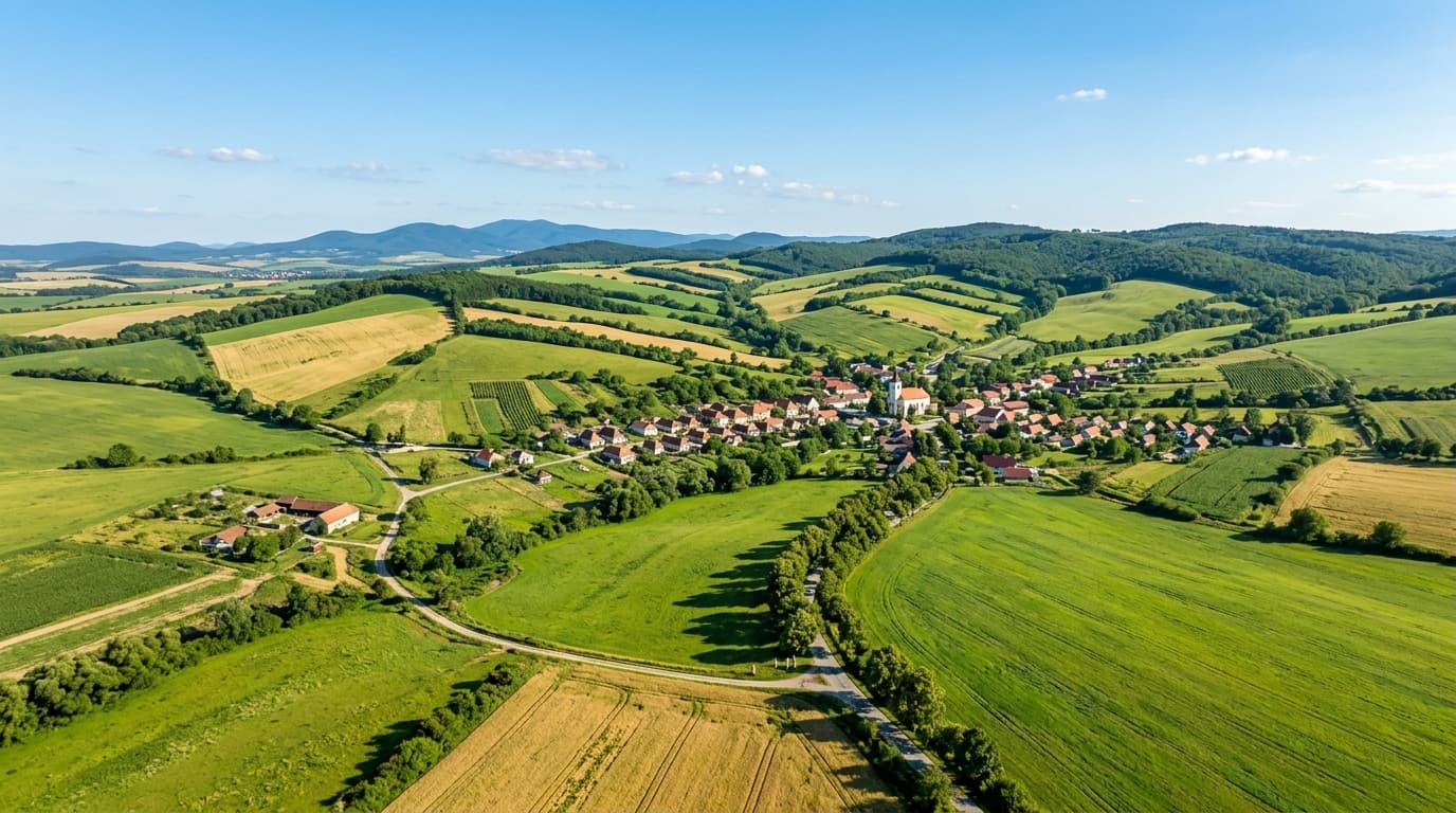 Súčasná Hajná Nová Ves - Prvá písomná zmienka & Szeptenc